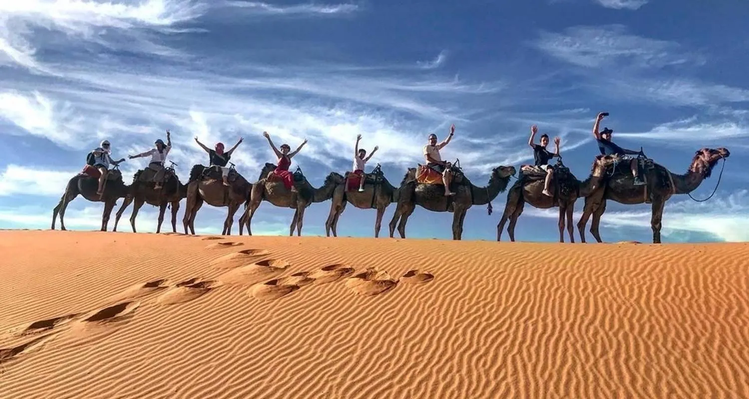 7-day canoe safari Marrakech Morocco Tour focus across Sahara Desert